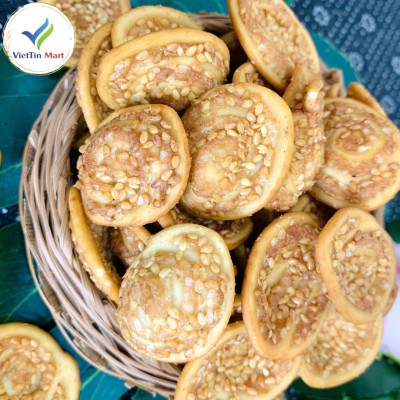 Bánh Tai Heo Mè Cốt Dừa 500g VietTin Mart