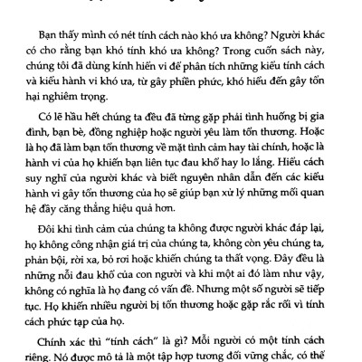 Những Kẻ Khó Ưa - Giúp Bạn Ứng Phó Mối Quan Hệ Độc Hại