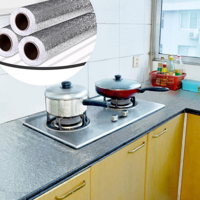 Cuộn Decal Dán Bếp Chọn Chiều Dài Giấy Decal Dán Tường Tráng Nhôm Cách Nhiệt Cao Cấp Chính Hãng