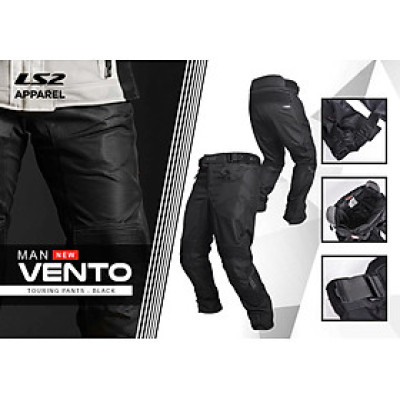 Quần Bảo Hộ Lái Moto, Xe Máy LS2 Vento Man - GARA20