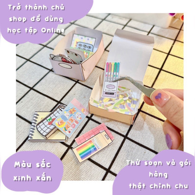 Bộ Tranh Tương Tác Cô Tiên Xanh - Gói Card
