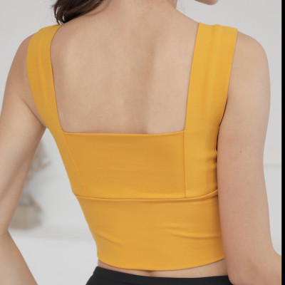 ĐỒ TẬP GYM,YOGA NỮ -ÁO BRA CROPOP DÂY BẢN TO