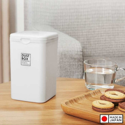 Thùng rác mini Yamada , thiết kế nắp mở tiện dụng, dễ dàng tháo nắp - nội địa Nhật Bản