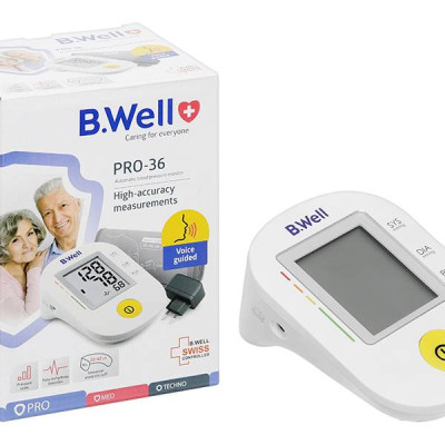 Máy đo huyết áp bắp tay B.Well Swiss PRO-36(Có giọng nói )