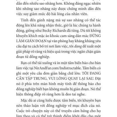 Không Thể Sao Nhãng - Kiểm Soát Sự Tập Trung Và Sống Đời Bạn Muốn - Indistractable - How To Control Your Attention And Choose Your Life
