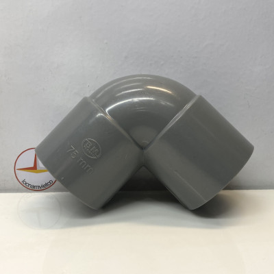 Co 75 nhựa PVC loại dày Bình Minh (Elbow)_C75D