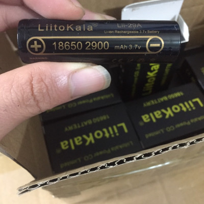 Pin sạc 18650 LiitoKala lii-29A 2900mAh Hàng Chính Hãng