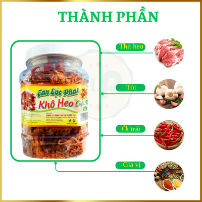 KHÔ HEO CHÁY TỎI TÂN LỘC PHÁT