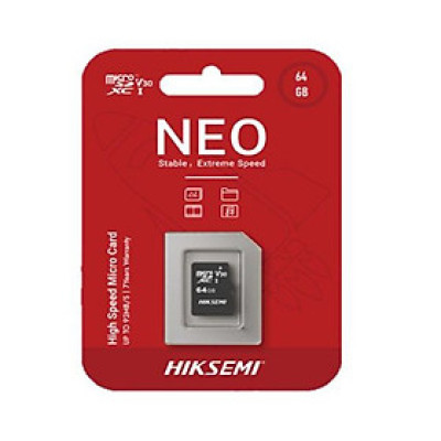 Thẻ Nhớ Micro SD Hikvision 64Gb Class 10 - Hàng Chính hãng