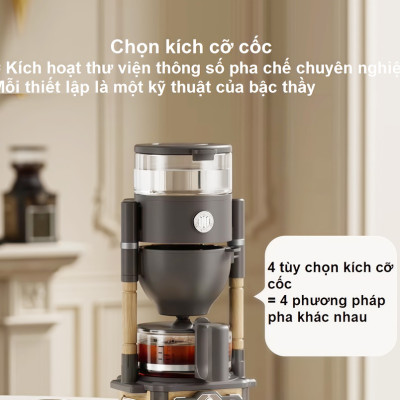 Máy pha cà phê, trà Drip cao cấp - Dòng máy chuyên nghiệp. Thương hiệu Đài Loan Wing Kwong cao cấp WCM-720. HÀNG CHÍNH HÃNG