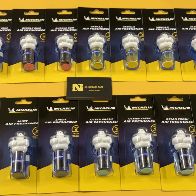 Nước hoa ô tô Michelin dạng treo W318XX -mùi hương Vanila