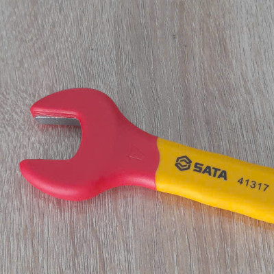 Cờ lê đầu mở 17mm cách điện 1000V VDE SATA 41317