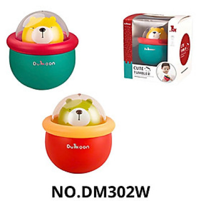 DUMOON - DM302W Lật đật hình gấu con (KT 15x12.5x16cm)