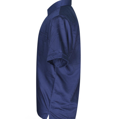 Áo sơ mi nam KHATOCO ngắn tay họa tiết A1MN468T2-CNMK193-2411-N