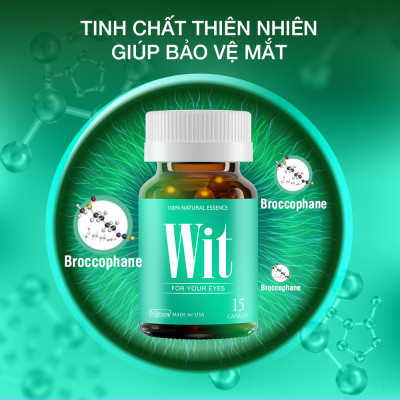 Viên uống WIT bổ mắt (15 viên)