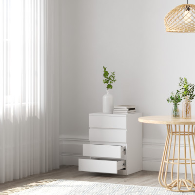 [Happy Home Furniture] OLA, Tủ lưu trữ 4 ngăn kéo, 45cm x 45cm x 65cm ( DxRxC), THK_094