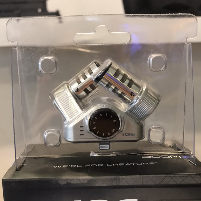 Thiết bị ghi âm cho iOS (iPhone, iPad) ZOOM iQ6 – Hàng Chính Hãng