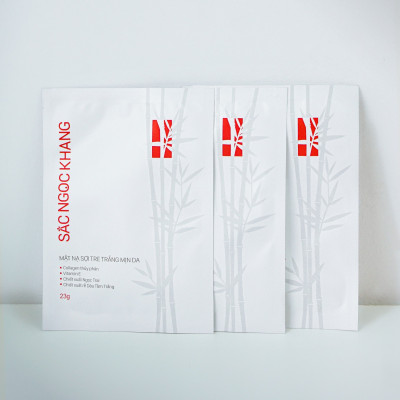 10 mặt nạ sợi tre trắng mịn da Sắc Ngọc Khang