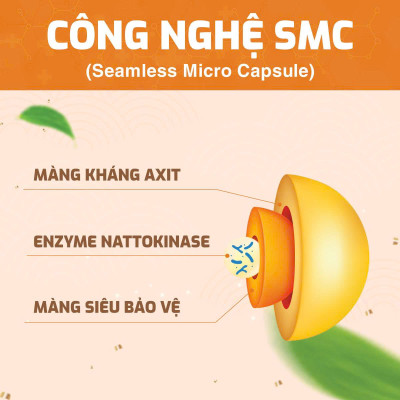 Thực phẩm bảo vệ sức khỏe Nattokinase Jintan Nhật Bản, hỗ trợ giảm mỡ máu, ngừa đột quỵ, tai biến, hộp 60 gói