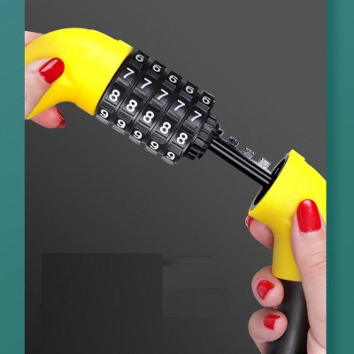 Dây khóa xe đạp, xe máy 5 số đổi được mật mã