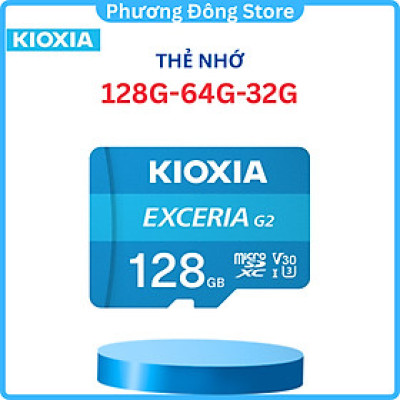 Thẻ nhớ MicroSD Kioxia 64GB Class 10 - Hàng Nhập Khẩu