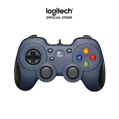 Tay cầm chơi game console có dây Logitech F310 - 4 phím di chuyển D-Pad, tương thích TV Android, dây 1.8m -Hàng chính hãng