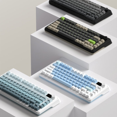 [Mới, hàng chính hãng] Bàn phím cơ FL-Esports CMK75SAM Lake Placid Blue/Desert Grey