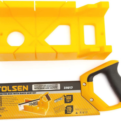 BỘ CƯA BẢNG + KHUNG CƯA GỖ 300mm TOLSEN 31017 - HÀNG CHÍNH HÃNG