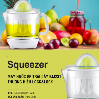 Máy Vắt Cam Lock&Lock EJJ231 (40W) - Hàng chính hãng