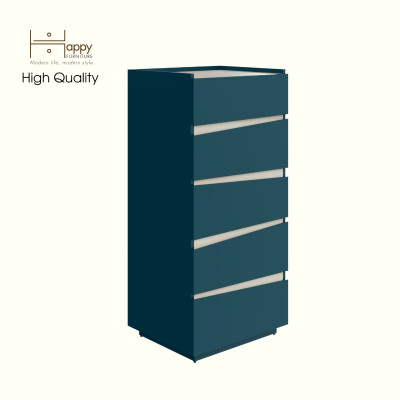 [Happy Home Furniture] VIGGO, Tủ lưu trữ 5 ngăn kéo, 56cm x 45cm x 120cm ( DxRxC), THK_160