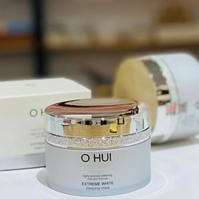 Mặt Nạ Ngủ Trắng Da Ohui Extreme White Sleeping Mask 100ml