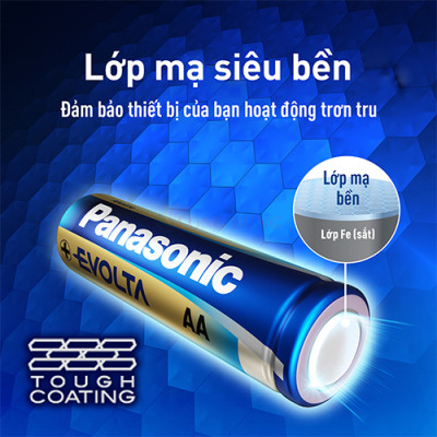 Hộp Pin kiềm Panasonic Alkaline Evolta AAA LR03EG/2B-V (24 viên) - Hàng chính hãng