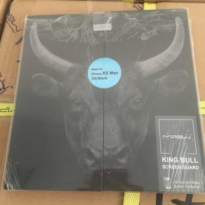 Miếng dán màn hình cường lực Mipow Kingbull 3D dành cho iPhone XS Max - Hàng Chính Hãng