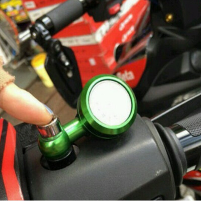 SIÊU HOT - Dong ho gan guong xe may,Đồng hồ thời gian gắn xe máy,mô tô tiện ích 206665 (đen)