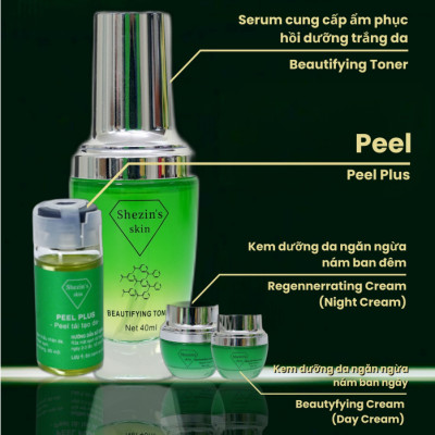 Bộ sản phẩm trắng da Shezin’s Skin