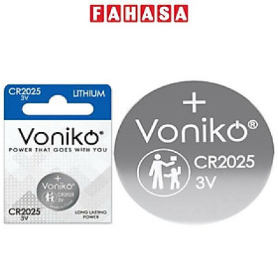 Pin Cúc CR2025 3V - Voniko
