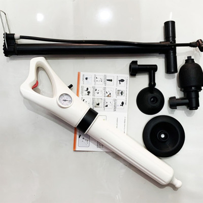 Súng Thông Tắc Bồn Cầu Cống Nhà Vệ Sinh Bằng Khí Nén Áp Lực Siêu Mạnh - Hàng chính hãng