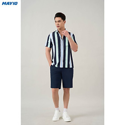 Áo sơ mi nam cộc tay May 10 form RegularFit 010124002 21