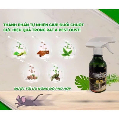 Xịt Đuổi Chuột Trên Ô Tô và Nhà Ở từ Thiên Nhiên cho Gia Đình An Toàn và Hiệu Quả: 