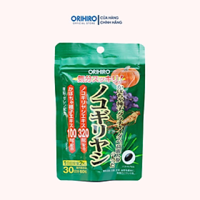 Viên uống chiết xuất cây cọ lùn hỗ trợ tuyến tiền liệt nam giới Orihiro 60 viên