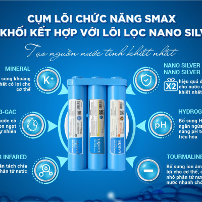 Máy lọc nước nóng lạnh Karofi KAD-D66 - Hàng chính hãng