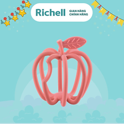 Gặm nướu đồ chơi 3D silicone khỏe nướu chắc tay Richell Nhật Bản | Baby