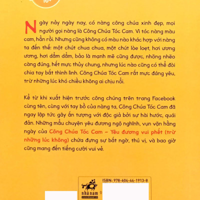 Sách - Công Chúa Tóc Cam - Yêu Đương Vui Phết (Trừ Những Lúc Không)