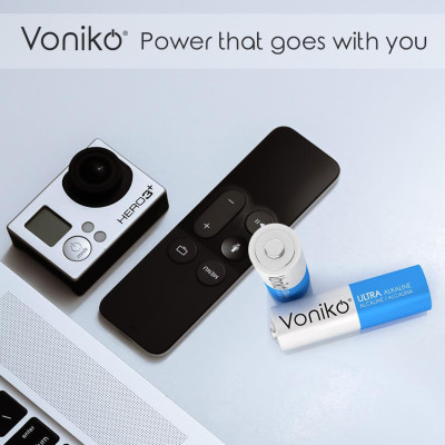 Vỉ 2 Pin Kiềm AAA - Voniko