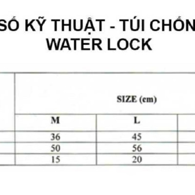 TÚI RÚT RANDO VẢI DÙ CAO CẤP, WATERLOCK CHỐNG NƯỚC , ĐỰNG BALO, TÚI XÁCH