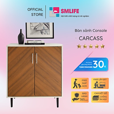 Bàn sảnh ra vào gỗ hiện đại SMLIFE Carcass