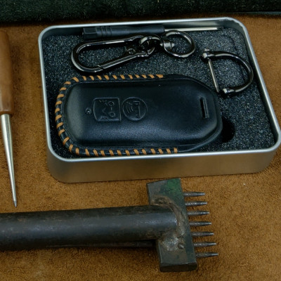 Bao Da Chìa Khóa SH 300i Handmade Da Bò - hàng chính hãng