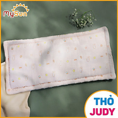 Gối nằm ngủ cho bé sơ sinh gối kê lót đầu thấm hút mồ hôi cho bé sơ sinh đến 2 tuổi 