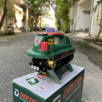 Máy xịt rửa xe chỉnh áp 2200W DK-CWR2200A (Tặng bộ 3 khớp nối TOLSEN 57120)