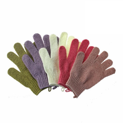 Bao tay tắm tạo bọt chà lưng rất sạch, Găng tay tắm tẩy tế bào da chết da láng mịn sạch nhờn (Hàng Chính Hãng)